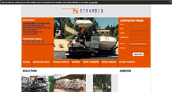 Desktop Screenshot of goudronnage-strambio.com